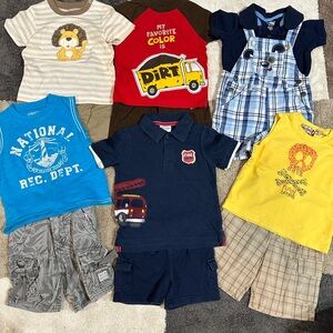 Baby boy Clothing Bundle with Various Designs